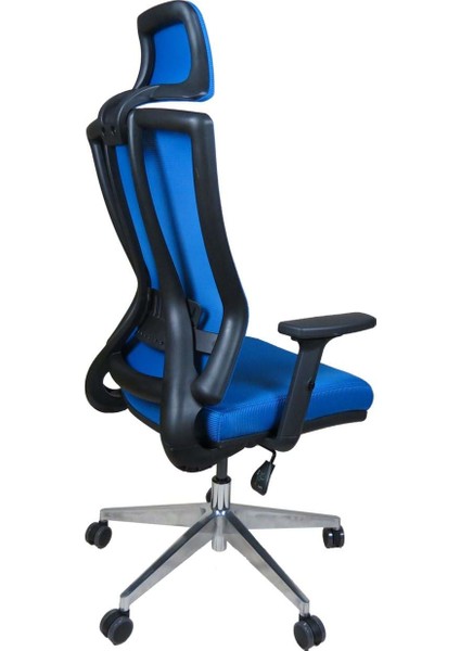Air-X Müdür Koltuğu - Ayarlı Kolçak - Mavi indirimleri