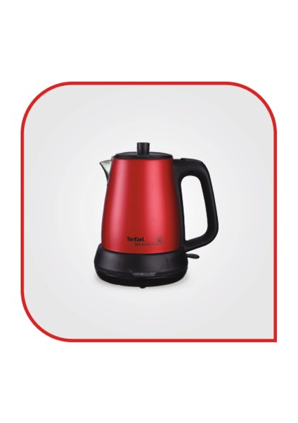 Tea Expert Paslanmaz Çelik 1650 Watt Kırmızı Çay Makinesi - 1500637710