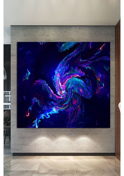 Soyut Tablo, Dekoratif Kanvas Tablo, Kafe ve Bürolar Için Uygun