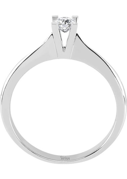 D Renk 0,25 Karat Pırlanta Tektaş Yüzük 0423R0029 modelleri