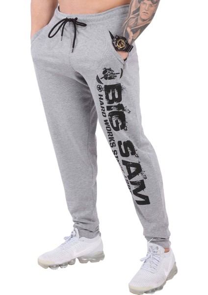 Erkek Eşofman Altı Rahat Kesim Fermuarlı Big Sam 1245