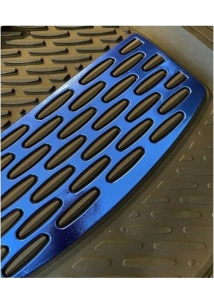 Hyundai Accent Blue 2012 ve Sonrası Uyumlu Ekstra Kanallı Havuzlu Paspas Seti Krom Mavi 4d fiyatları