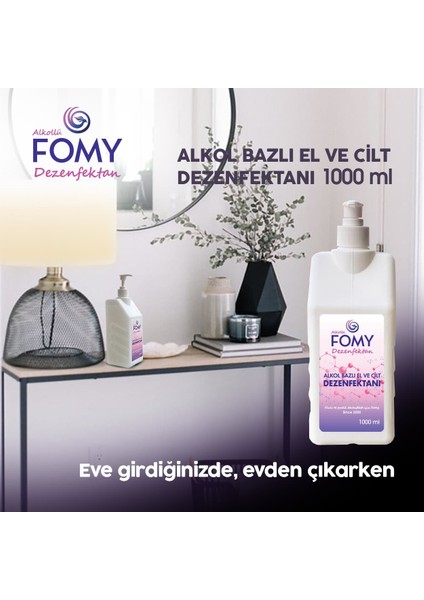 Alkollü El ve Cilt Dezenfektanı 1000 ml