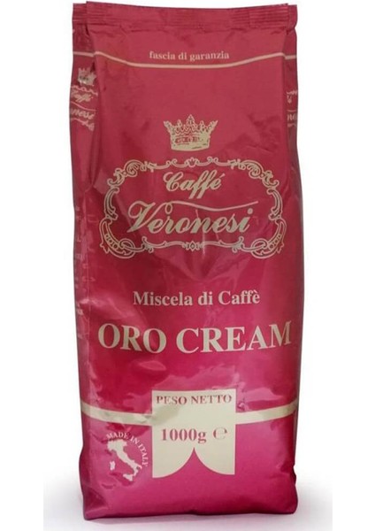 Caffé Veronesi Crema Oro Çekirdek Kahve 1 kg