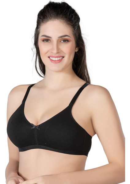 Siyah Emay 1420 Modal Cotton Sütyen