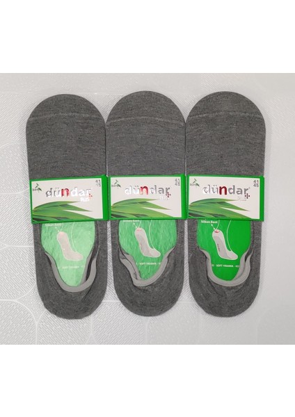 Erkek Bambu Babet Çorap Plus Dikişsiz 3'lü