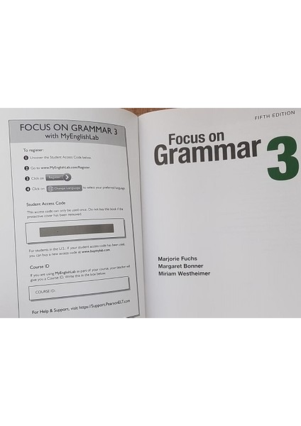 Focus On Grammar 3 Student's Book + Workbook With Myenglishlab 5th Edition