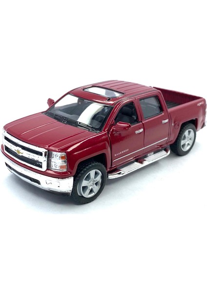 2014 Chevrolet Silverado Çek Bırak 5inch. Lisanslı Model Araba, Oyuncak Araba 1:46