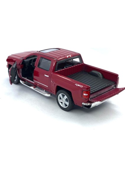 2014 Chevrolet Silverado Çek Bırak 5inch. Lisanslı Model Araba, Oyuncak Araba 1:46