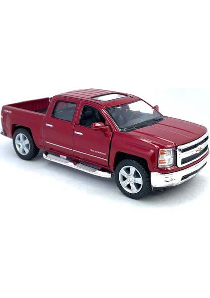 2014 Chevrolet Silverado Çek Bırak 5inch. Lisanslı Model Araba, Oyuncak Araba 1:46