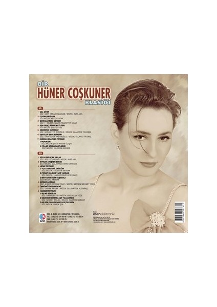 Hüner Coşkuner / Bir Hüner Coşkuner Klasiği (Plak)