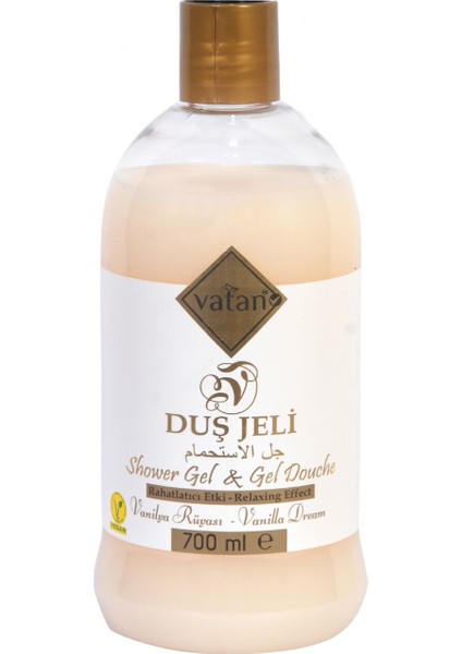 Vatan-Duş Jeli Vanilya Rüyası 700 Ml.