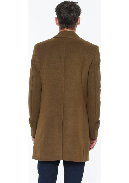 PLT7226 Dewberry Battal Palto-Camel fiyatları