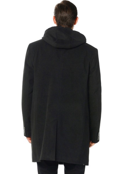 PLT8395 Dewberry Battal Palto-Siyah modelleri