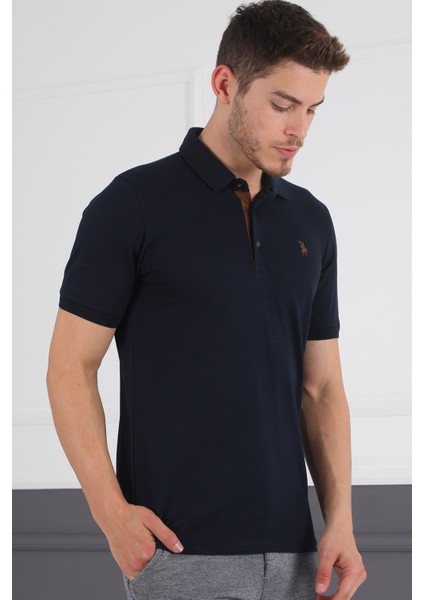 T8581 Dewberry Erkek T-Shirt-Lacivert fırsatları