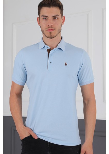 T8581 Dewberry Erkek T-Shirt-Mavi fiyatları