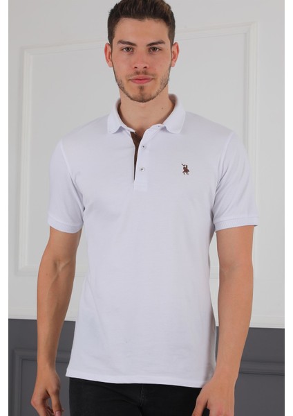 T8581 Dewberry Erkek T-Shirt-Beyaz fiyatları