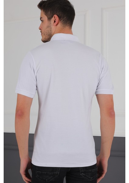 T8581 Dewberry Erkek T-Shirt-Beyaz modelleri