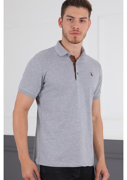 T8581 Dewberry Erkek T-Shirt-Gri fiyatları
