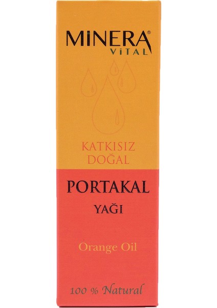 Portakal Yağı 20 ml Katkısız Içilebilir & Sürülebilir