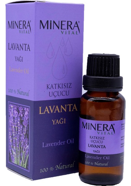 Lavanta Yağı 20 ml Katkısız Içilebilir & Sürülebilir