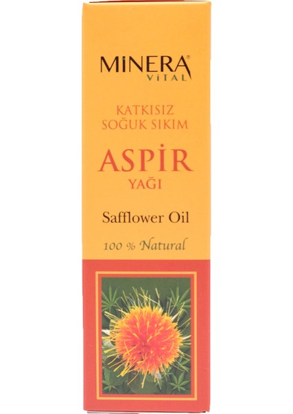 Aspir Yağı 50 ml Katkısız Içilebilir & Sürülebilir