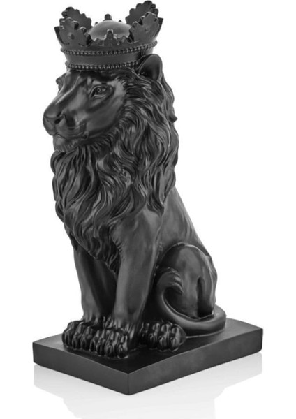 Aslan Kral Biblo Siyah 36 cm