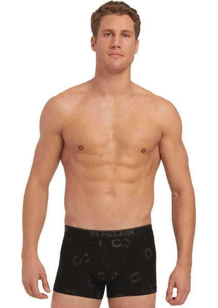 Nal Baskılı Kısa Paça 3'lü Boxer 80304