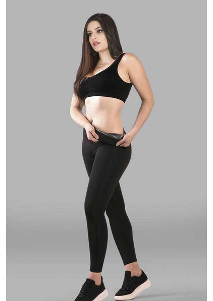 - Siyah Termal Sauna Tayt 742-1