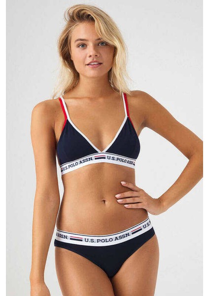 Üçgen Kesim Büstiyer Slip Takım 66254