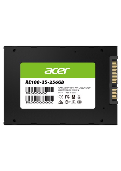RE100 256GB 450MB-500MB SATA SSD