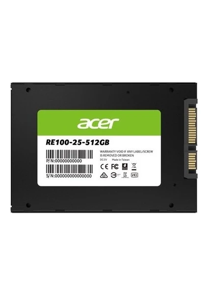 RE100 512GB 450MB-500MB SATA SSD