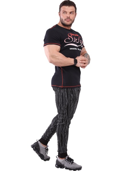 Erkek T-Shirt Slim Fit Stilya 2896