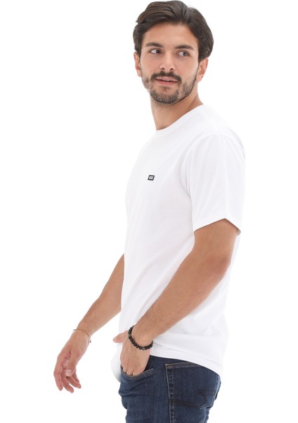 VN0A49R7WHT1 Vans Off The Wall Classic Ss Erkek T-Shirt Beyaz