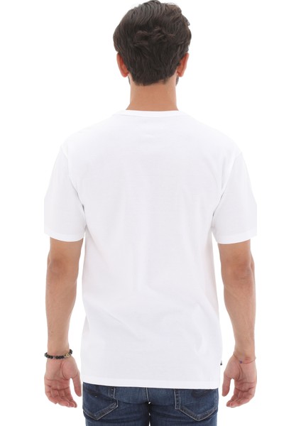 VN0A49R7WHT1 Vans Off The Wall Classic Ss Erkek T-Shirt Beyaz