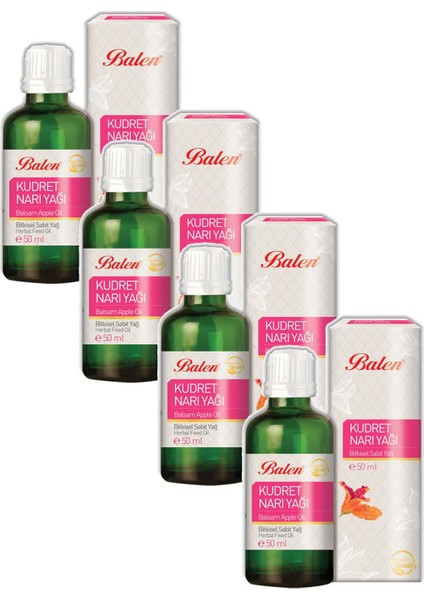 Kudret Narı Yağı (Maserasyon) 50 ml 4 Lü