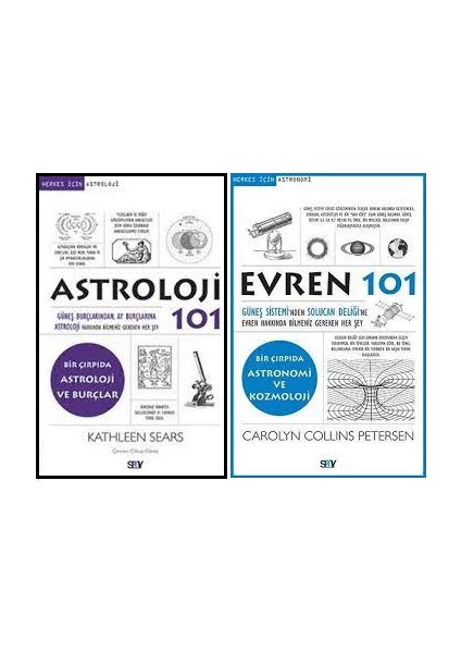 101 Serisi 2 Kitap Set / Astroloji 101 - Evren 101