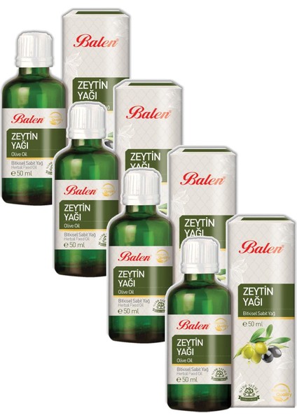 Zeytinyağı Naturel Sızma 50 ml 4 Lü