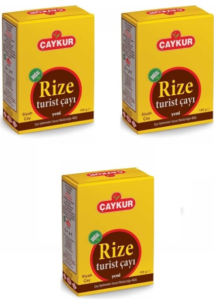 Rize Turist Çayı 100 gr x 3 Lü