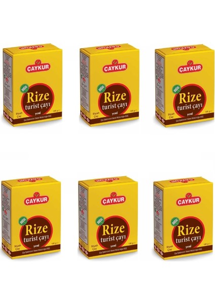 Rize Turist Çayı 100 gr x 6 Lı