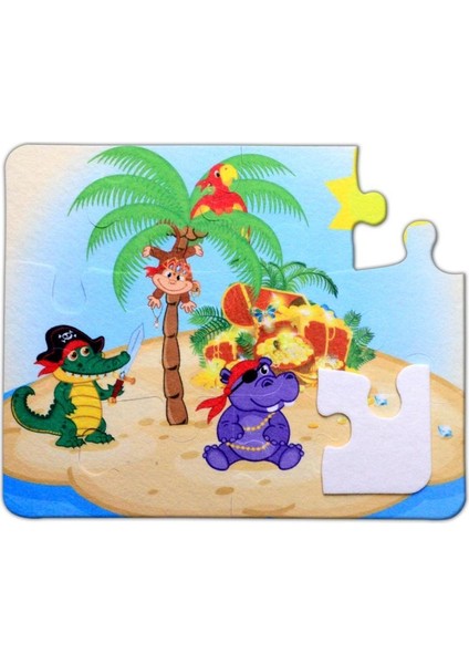 Gökkuşağı 3+ Keçe Yapboz - 3 Yaş Puzzle T42