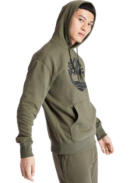Core Logo PO Hood Bb Yeşil Erkek Sweatshirt TB0A2BJHZ281 fiyatları