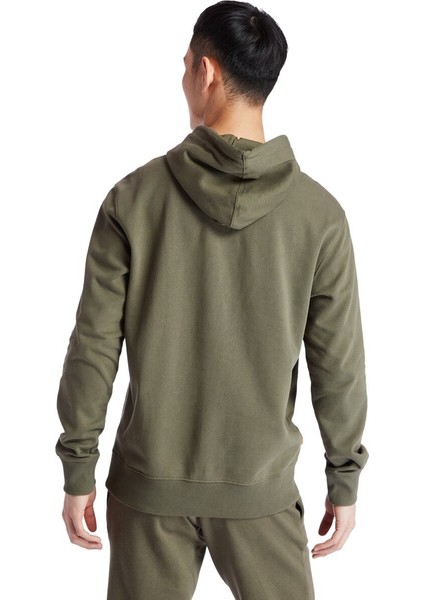 Core Logo PO Hood Bb Yeşil Erkek Sweatshirt TB0A2BJHZ281 modelleri