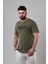 Regular Fit Sıfır Yaka Penye Erkek T-Shirt 2