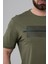 Regular Fit Sıfır Yaka Penye Erkek T-Shirt 3