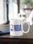 Nba Abd Basketbol Ligi Logo Baskılı Kupa Beyaz Porselen Mug 1