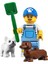 Minifigür Seri 19 - 71025 - Dog Sitter Minifigür 1