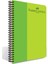 Faber Bicolor A4 60 Yaprak Pp Kapak Spiralli Kareli Defter Yeşil 1