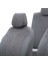 Isuzu D-Max 2020-SONRASI Özel Üretim Koltuk Kılıfı Amsterdam Design Tay Tüyü Füme 4