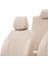 Nissan X-Trail 2007-2014 Özel Üretim Koltuk Kılıfı Madrid Design Deri Bej 4